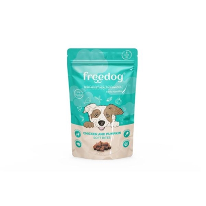 Picture of Freedog Semi-Moist Dog Snack Chicken & Pumpkin 100g